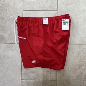 Nike Sportswear Woven Flow Shorts Men's Red new with tags DR5678-657